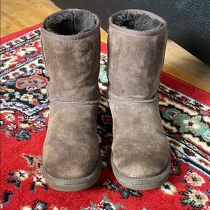 Dark brown UGG boots